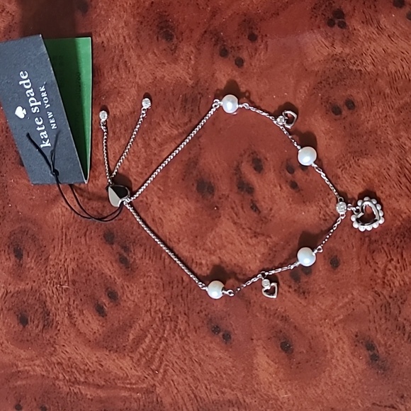 NWT Kate Spade Shining Spade Slider Bracelet - Picture 6 of 6